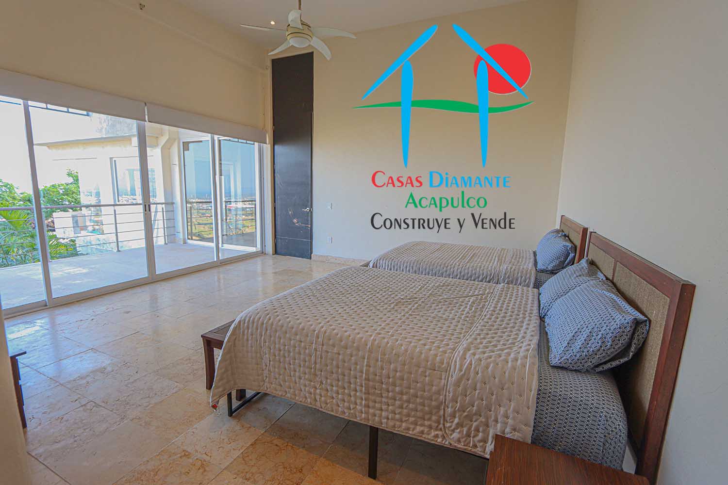 Real Diamante Villas del Sol Villa Ticul - Recámara cuatro 3